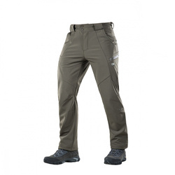 M-Tac - Зимние тактические брюки Softshell - Оливковый - 20306001