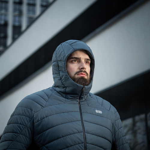 M-Tac - Куртка-пуховик Jarl - Нейлон - Primaloft - Dark Navy Blue - 20544006 - Зимові куртки