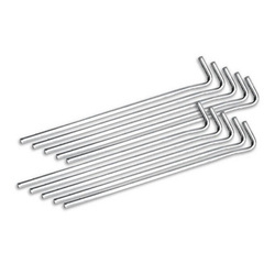 Rockland - Стальные булавки для палаток - 19 см - 10 шт.