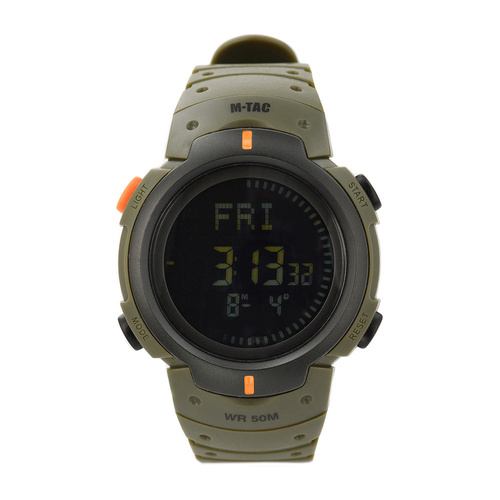 M-Tac - Тактичний годинник з компасом - Оливковий - 50003001 - Годинники