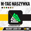 M-Tac - Квадратна нашивка Laser cut Valknut - чорний - 51162299