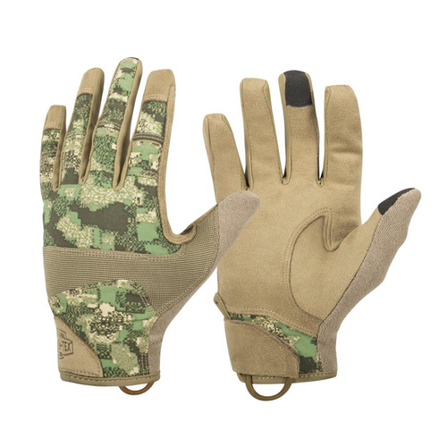 Helikon - Range Tactical® Gloves - PenCott WildWood / Coyote - RK-RNG-PO-4511A. - Тактические перчатки