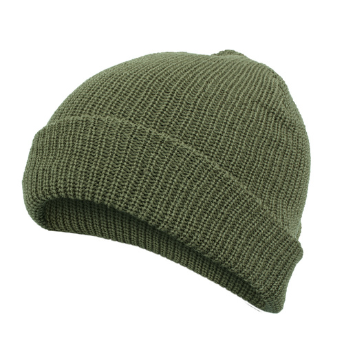Mil-Tec - Кепка Wool Watch Cap - Оливковый - 12140001 - Зимние шапки