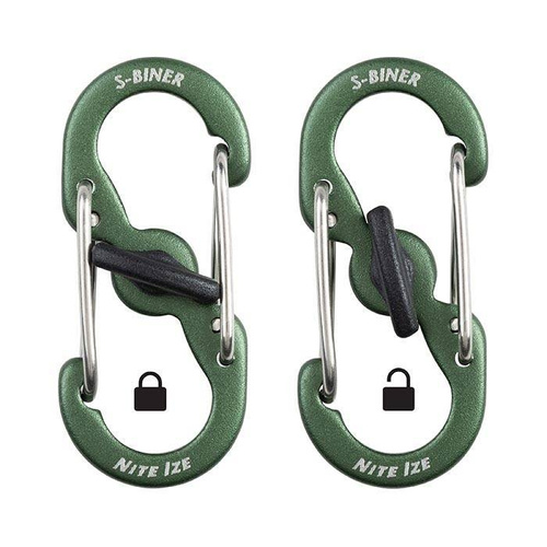 Nite Ize - S-Biner MicroLock Aluminum Carabiner Set - 5 Pack - Assorted - LSBMA-A2-5R7 - Карабины - Кемпинг