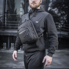 M-Tac - Рюкзак Cross Bag Slim Elite Hex - Чёрный - 10210002