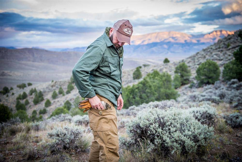 Одежда - Helikon - Штаны Pilgrim® - Ash Grey / Чёрные - SP-PGM-DC-8501A - Тактические брюки