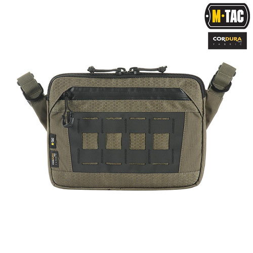 Сумки - M-Tac - Сумка через плече Admin Bag Elite - Ranger Green/Black - 10176023