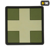 M-Tac - 3D PVC Нашивка Medic Cross Square patch - Оливковий - 51124001