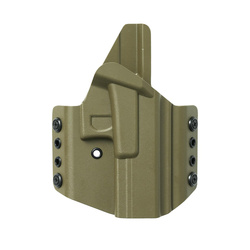 Direct Action - Кобура для Glock 17 OWB ZERO CANT NO LIGHT - правая - Kydex - FDE - HP-OGTR-KDX-FDE
