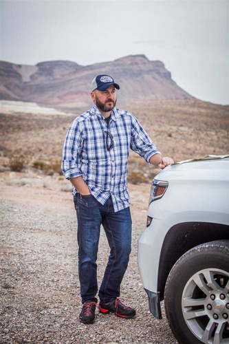 Helikon - Сорочка з суміші нейлону TRIP - Плед індиго - KO-TRI-NB-P8 - Тактичні сорочки - Одяг