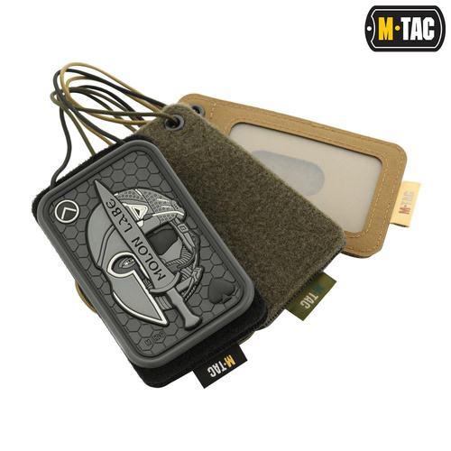 Снаряжение - M-Tac - Обложка для бейджа с прозрачной панелью - Coyote - 10131005 - Кошельки, футляры для документов