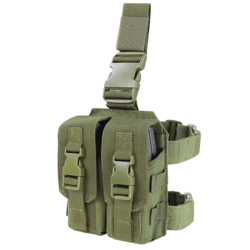 Condor - Бедренный подсумок Drop Leg M4, M16 Mag Pouch - зеленый OD - MA65-001