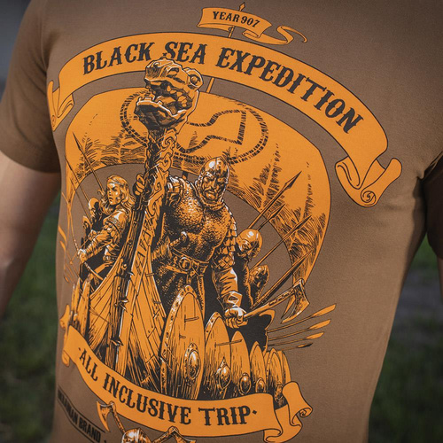M-Tac - Мужская футболка Black Sea Expedition T-Shirt - Coyote Brown - 80025017 - Футболки