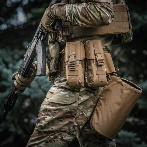 M-Tac - Подсумок для двух магазинов AR/AK - Fastex - Cordura 500D - Coyote - 10013105 - Подсумки тактические