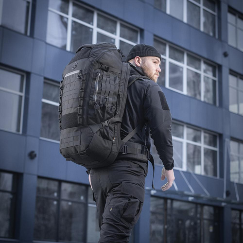 M-Tac - Тактический рюкзак Elite Hex Military Backpack - Large - Black - 10217002. - Рюкзаки тактические - Рюкзаки