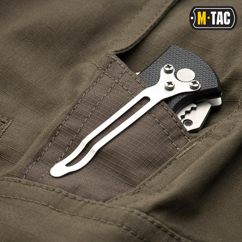 Тактичні штани M-Tac - Aggressor Gen.II Flex - Ripstop - Dark Olive - 20058048. - Штани тактичні - Одяг