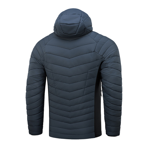 Одяг - M-Tac - Куртка-пуховик Jarl - Нейлон - Primaloft - Dark Navy Blue - 20544006 - Зимові куртки