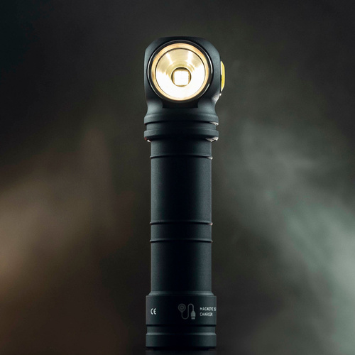 Armytek - Налобний ліхтар Wizard C2 Pro Max LR - Магнітний зарядний пристрій - 4150 лм - 21700 - Чорний - F06702C - Ліхтарики на голову - Ліхтарики