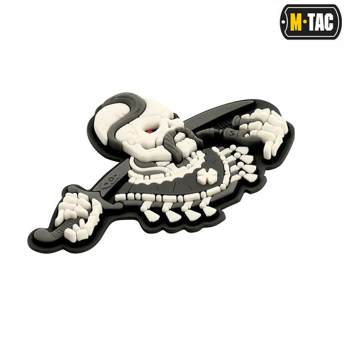 Нашивки - M-Tac - 3D нашивка - Больше времени, чтобы не умереть - Серый/Белый - 51160113