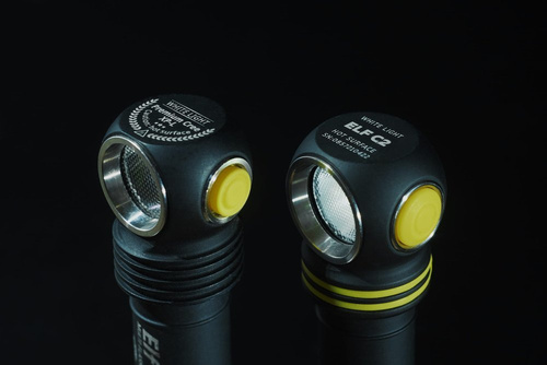 Ліхтарики - Armytek - Акумуляторний ліхтар / налобний ліхтар Elf C2 - 1100 лм - холодне світло - F05103C - Ліхтарики на голову