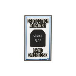 Helikon - Нашивка Lead Overdose - Morale Patch - OD-LOD-RB-20