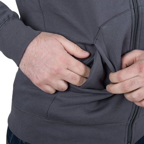 Helikon - Худі Urban Tactical Hoodie® Lite - FullZip - Сірий - BL-ULF-CB-19 - Худі Helikon