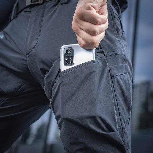 Тактические брюки - M-Tac - Трекинговые штаны Rubicon Flex trekking trousers - 4-Way Stretch - Navy blue - 20074015.