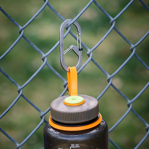 Nite Ize - G-Series SlideLock #3 карабин с двумя отделениями - сталь - серебристый - GSL3-11-R6 - Карабины - Кемпинг