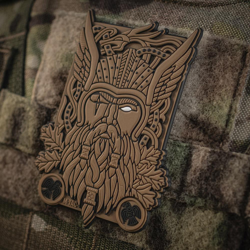 Нашивки - M-Tac - Нашивка Odin 3D PVC - Morale Patch - Coyote - 51131005