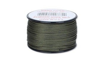 Atwood Rope MFG - Nano Cord - 0,75 мм - Olive Drab - Spool 91,5m