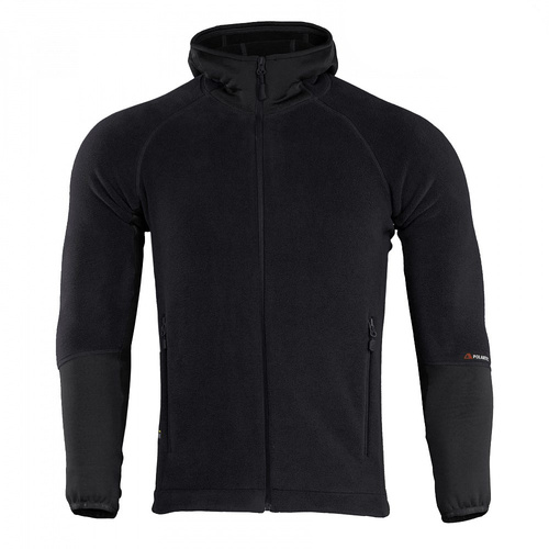 Фліси - M-Tac - Флісова кофта Polartec Sport Hoodie - Чорний - 70067002