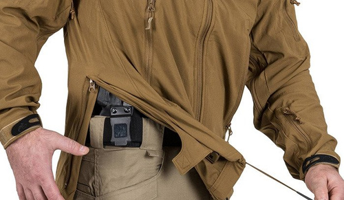 Helikon - Куртка Cougar® QSA™ + HID™ - вітрозахисна куртка з м'якою оболонкою - темно-синього кольору - KU-CGR-SM-37 - Військові куртки - Одяг