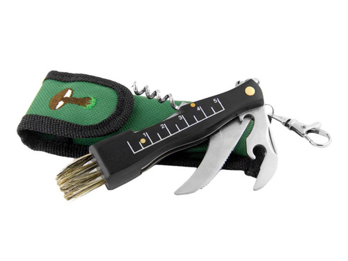 Joker - Багатофункціональний ніж для грибів - Чорний - JKR90 - Швейцарські ножі