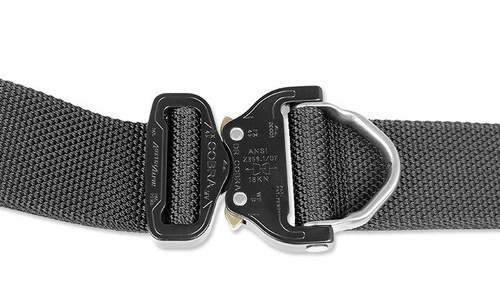 Ремені для штанів - Багнет - Тактичний ремінь THIRDLINE - пряжка AustriAlpin COBRA D-RING 18кН - 45 мм - чорний.