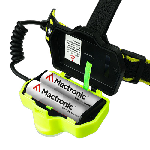 Ліхтарики - Mactronic - Ліхтар налобний ULTIMO X1000 - 1000 лм - Жовтий/чорний - PHL0012 - Ліхтарики на голову