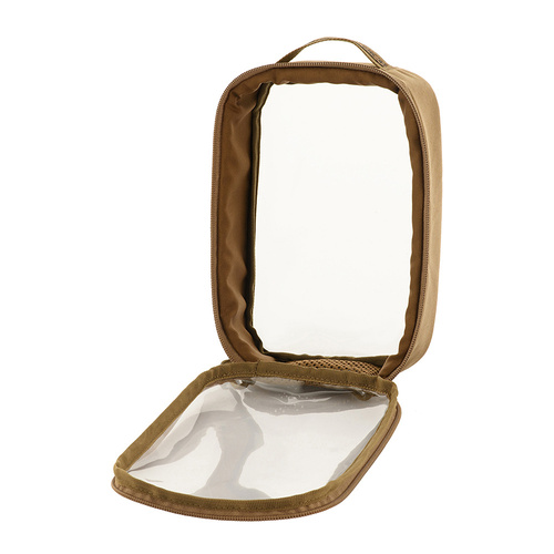 M-Tac - Органайзер Elite Large Transparent Pocket - 30 x 19 cm - Coyote - 10147005-L - Органайзери тактичні