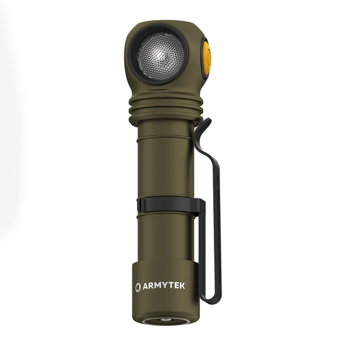 Ліхтарики - Armytek - Налобний ліхтар Wizard C2 Pro - Магнітний зарядний пристрій - 2500 лм - 18650 - оливковий - F08701CO - Ліхтарики на голову