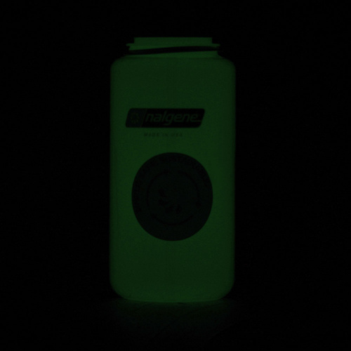 Бутылки для воды, гидраторы, котелки - Nalgene - Бутылка для воды 32 oz Wide Mouth Sustain - 63 mm Cap - 1.1L - Glow Green - 2020-4032