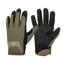 Helikon - Тактические перчатки Urban Tactical Mk2 Gloves - Чёрный / Зелёный - RK-UT2-NE-02-B05