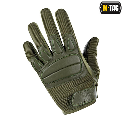 Тактические перчатки - M-Tac - Перчатки Assault Tactical Mk.2 Gloves - Оливковый - 90202001