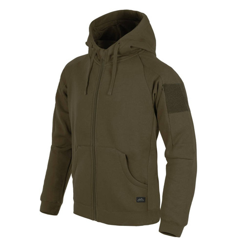 Helikon - Толстовка Urban Tactical Hoodie® Lite - FullZip - Зелений - BL-ULF-CB-82 - Худі Helikon