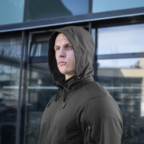 Одяг - Куртка тактична M-Tac - Flash - чорний - 20479002 - Військові куртки