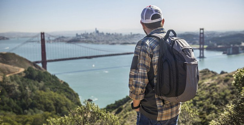 Рюкзаки - Рюкзак Helikon - Downtown® - нейлоновий - 27 л - сірий/сірий - PL-DTN-NL-1919A - Рюкзаки міські