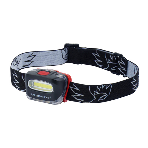 Falcon Eye - Налобний ліхтар Blaze - COB LED - 130 лм - чорний / червоний - FHL0027 - Ліхтарики на голову