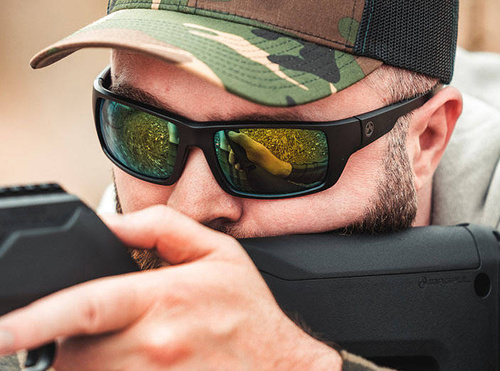 Magpul - Окуляри балістичні Apex Eyewear - Чорна оправа / Сірі лінзи - MAG1130-0-001-1100 - Захисні окуляри