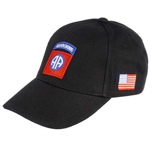 FOSTEX - Бейсболка 82nd Airborne - Хлопок - Черный - 215151-224 - Кепки