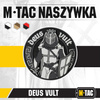 M-Tac - 3D ПВХ нашивка Deus Vult - Черный - 51116236