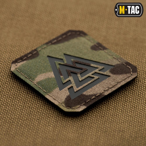 Нашивки - M-Tac - Нашивка Valknut Laser Cut - Multicam/Black - 51162802