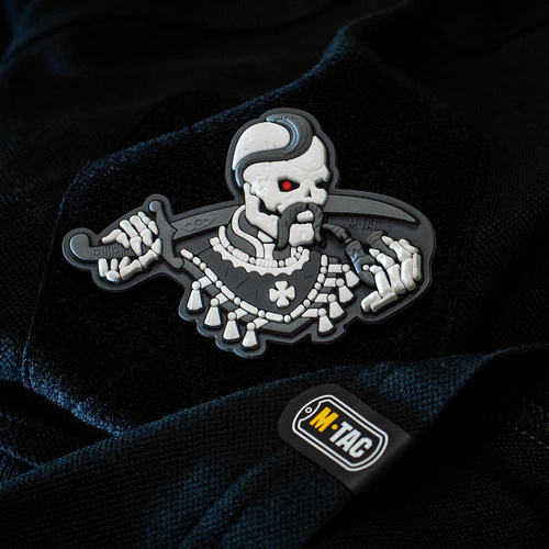 Нашивки - M-Tac - 3D Нашивка - Більше часу, щоб не померти - сірий/білий - 51160113