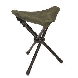 Mil-Tec - Складной стул для кемпинга треугольный - Зеленый - 14450001